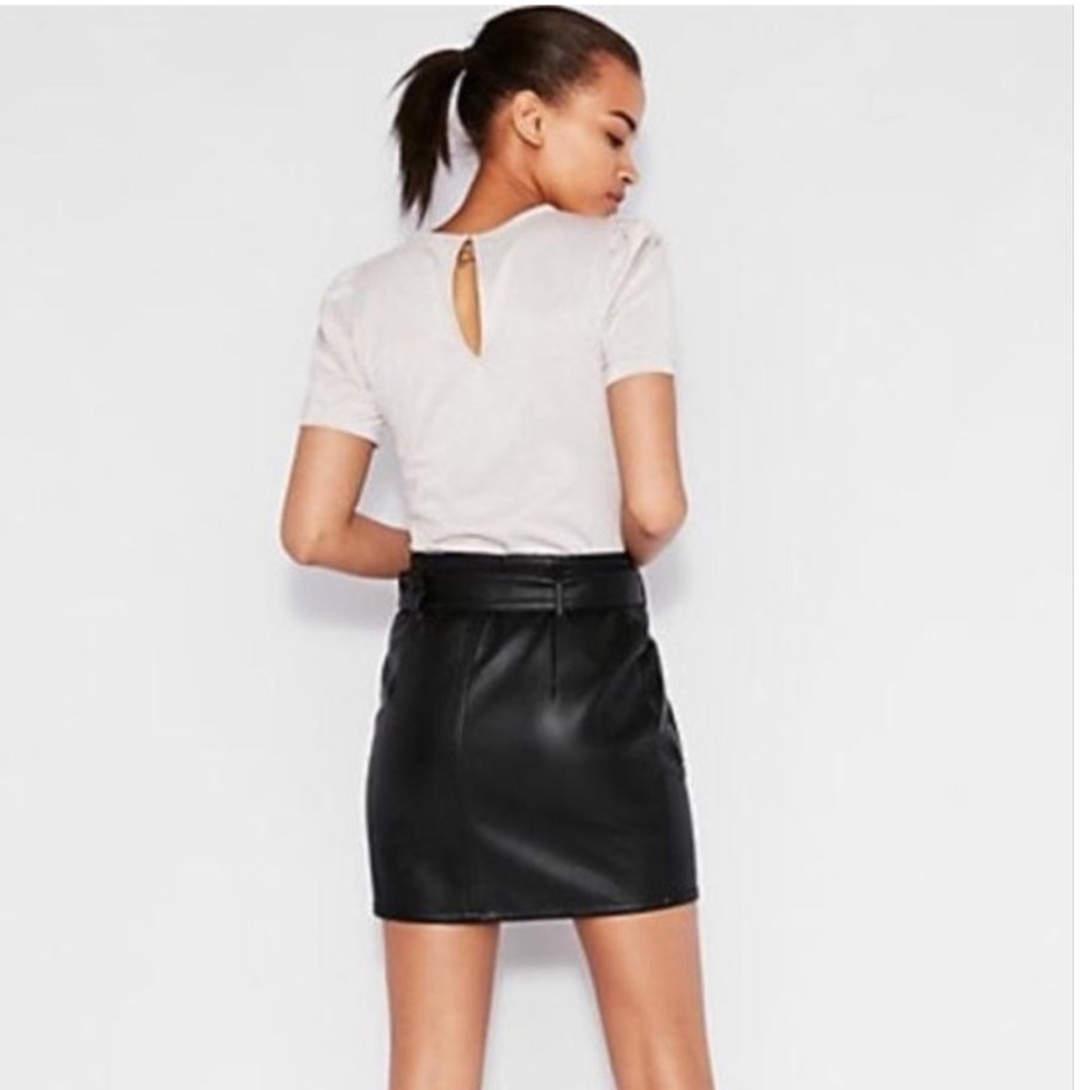 NWT leather skirt - Picture 4 of 8